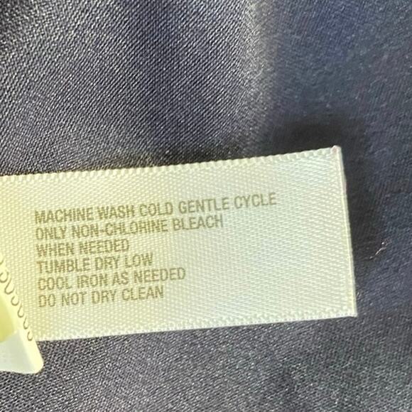 GAP Maternity Floral Cowl Neck Back Tie Dress Midi Length - S - Picture 10 of 10